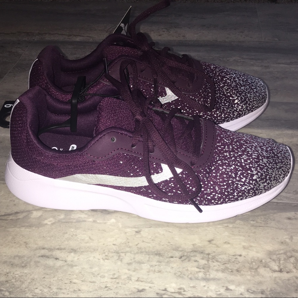 Purple Memory foam Shoes